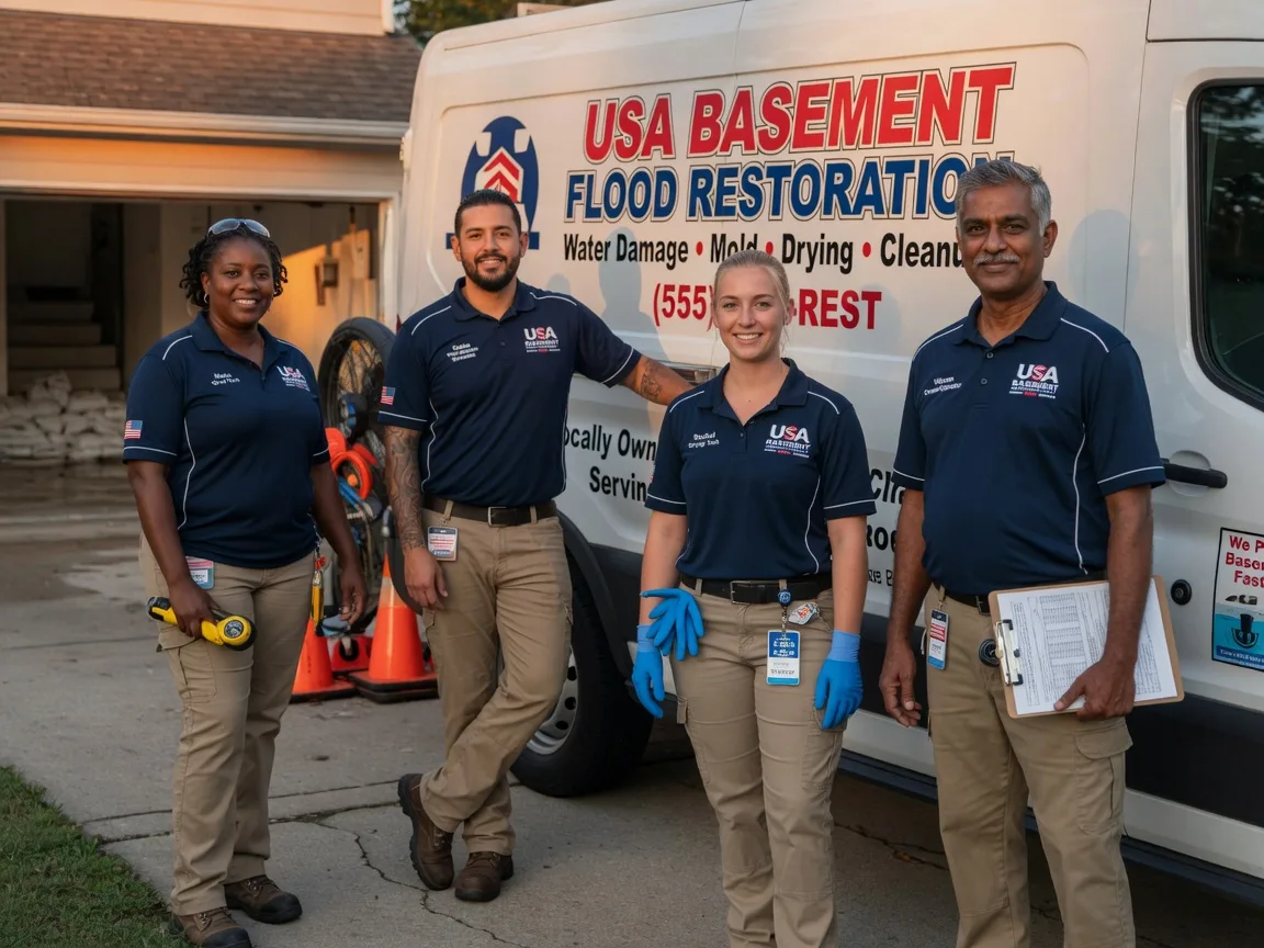 Basement Flood Cleanup company in Johnson Creek, WI
